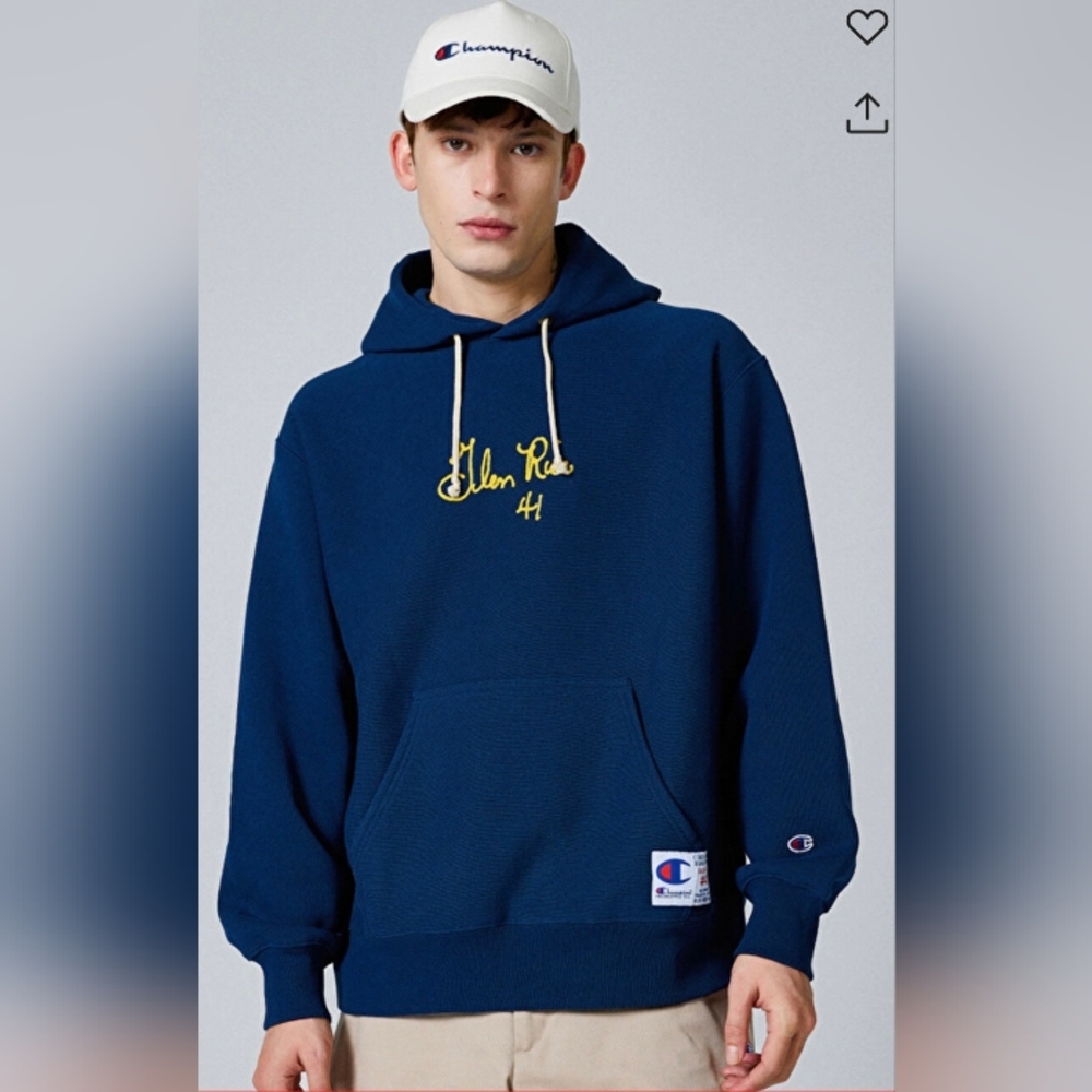 Champion Blue Hoodie for Men